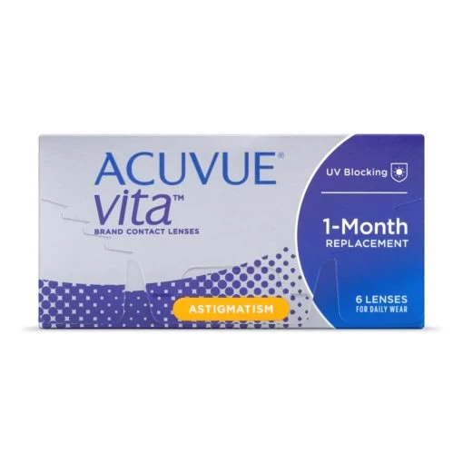 ACUVUE VITA For ASTIGMATISM 6 Pack -Spectra Style Oasis fit 1584