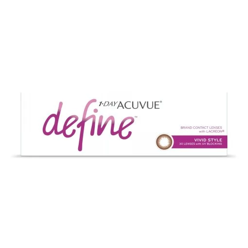 1-Day ACUVUE DEFINE Vivid 30 Pack -Spectra Style Oasis fit 1591