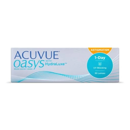 ACUVUE OASYS 1-Day With HYDRALUXE For ASTIGMATISM 30 Pack -Spectra Style Oasis fit 1594